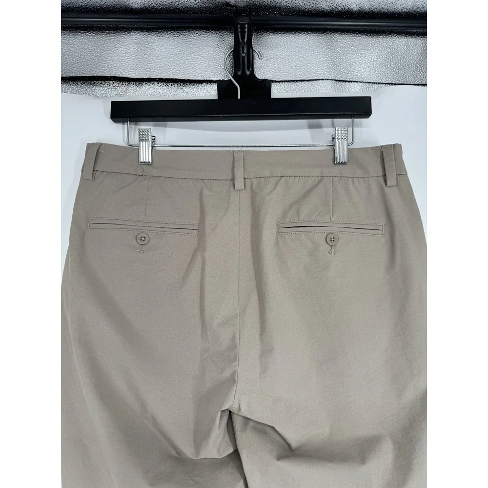 Vineyard Vines On The Go OTG Chino Performance Pants Mens 33x32 Golf Khaki Beige